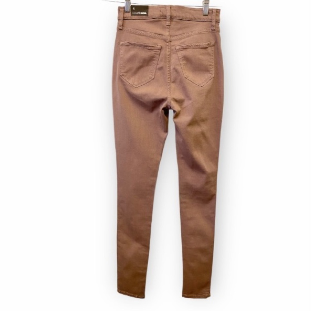 Fashion Nova NWT Santorini Super Stretch Skinny Jeans Size 1 Mocha Light Brown - Picture 4 of 10